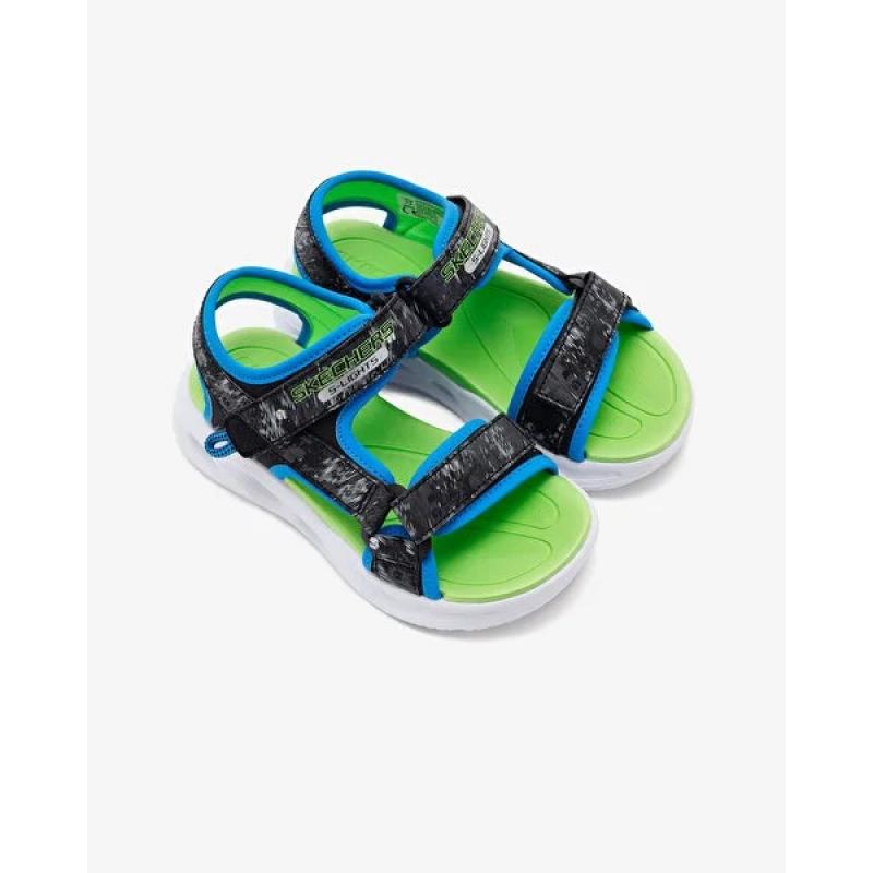 Skechers Sola Glow Sandal - Aquatastic Erkek Çocuk Işıklı Sandalet (401672L BBLM) Skechers Sola Glow Sandal - Aquatastic Erkek Çocuk Işıklı Sandalet (401672L BBLM)